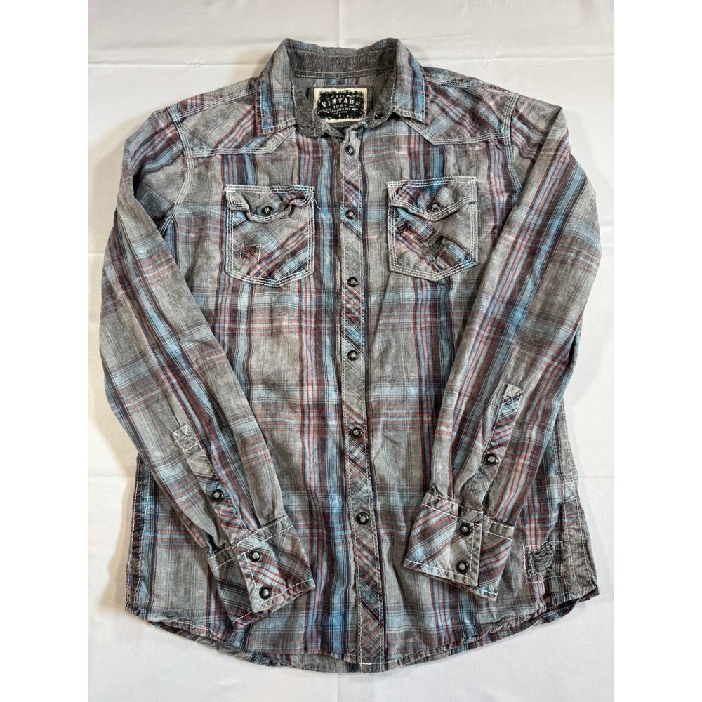 Womens Top Size S BKE Vintage Button Up Flannel